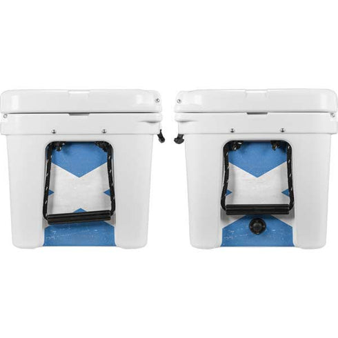 Scotland Flag Distressed YETI Tundra 35 Hard Cooler Skin